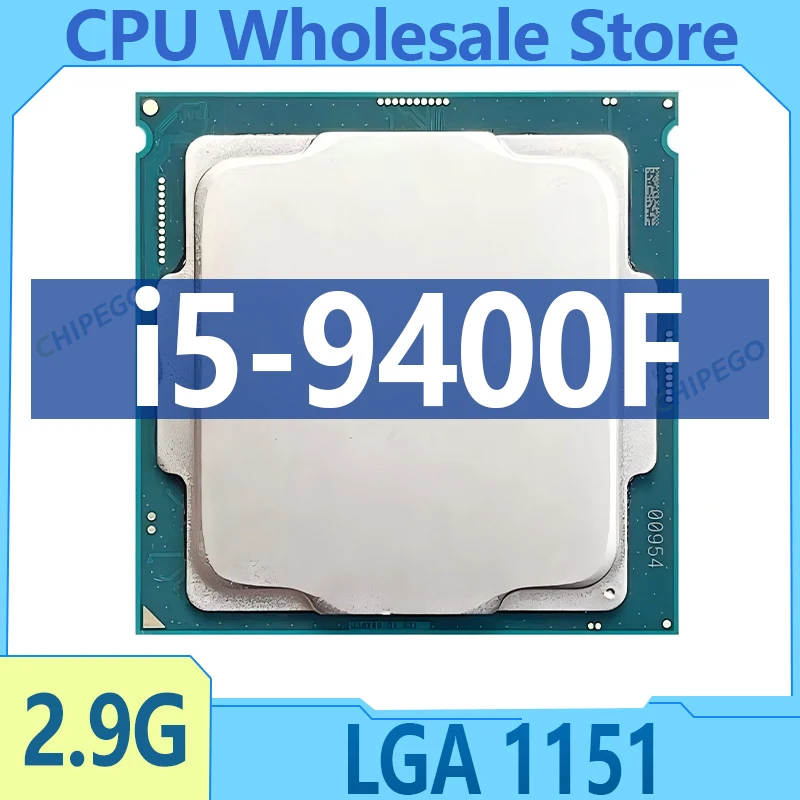 Core i5-9400F i5 9400F 2.9 GHz Used Six-Core Six-Thread 65W 9M LGA 1151