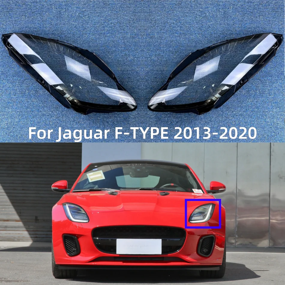 

For Jaguar F-TYPE 2013 to 2020 Accessories Car Dust Cover Headlights Transparent Anti-UV And Anti-Aging