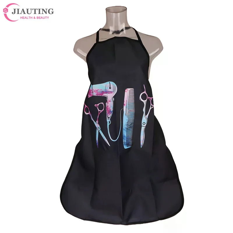 

1 шт. фартук из оксфордской ткани для парикмахеров, женский фартук для стилистов, для салона и домашней стрижки, из оксфордской ткани