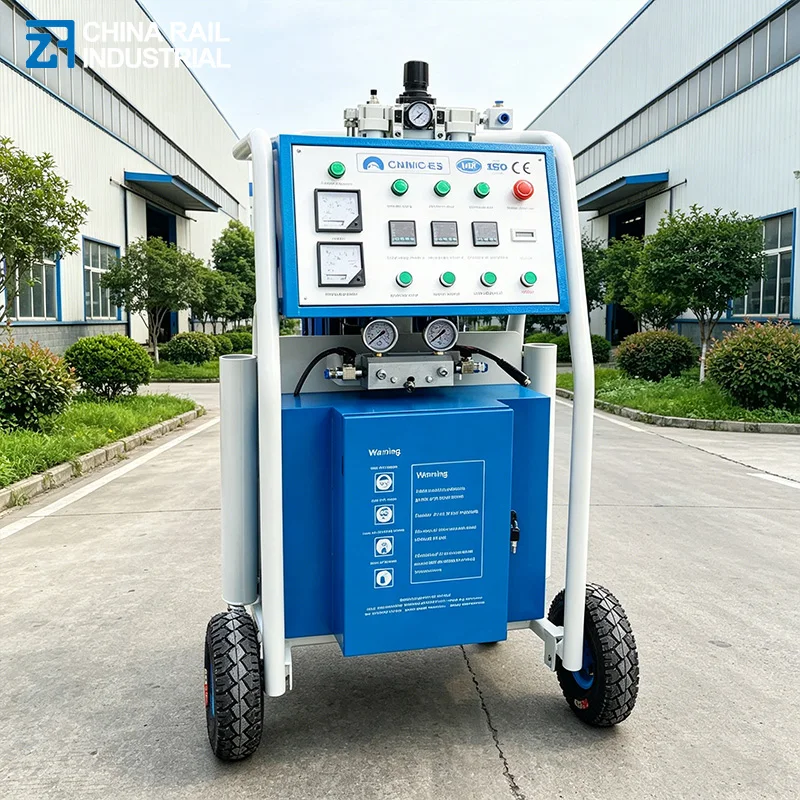 High Pressure PU Polyurea Spray Machine, Dual-use Foam & Waterproof Coating Sprayer for Roof Tank Insulation