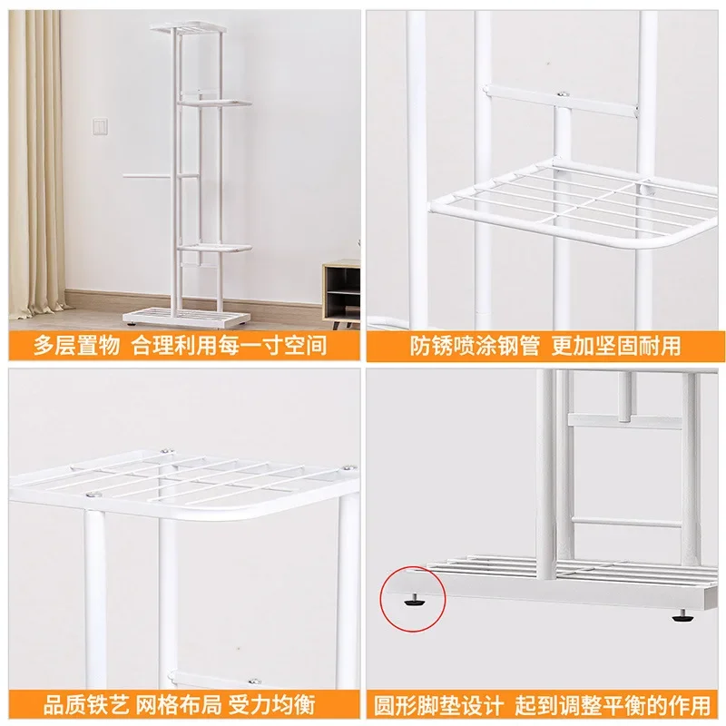 Metal Plant Stand Modern Multiple Tier Flower Stand Home Decor Floor Stand for Plant Display Shelf Pot Holder Home Decoration