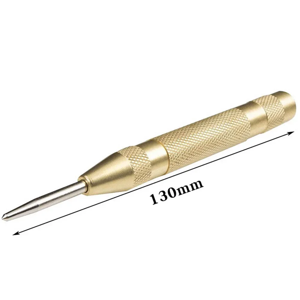STONEGO Automatic Center Punch High Hardness Drilling Positioning Punch Spring Pointer Center Drilling Positioning Punch Tool