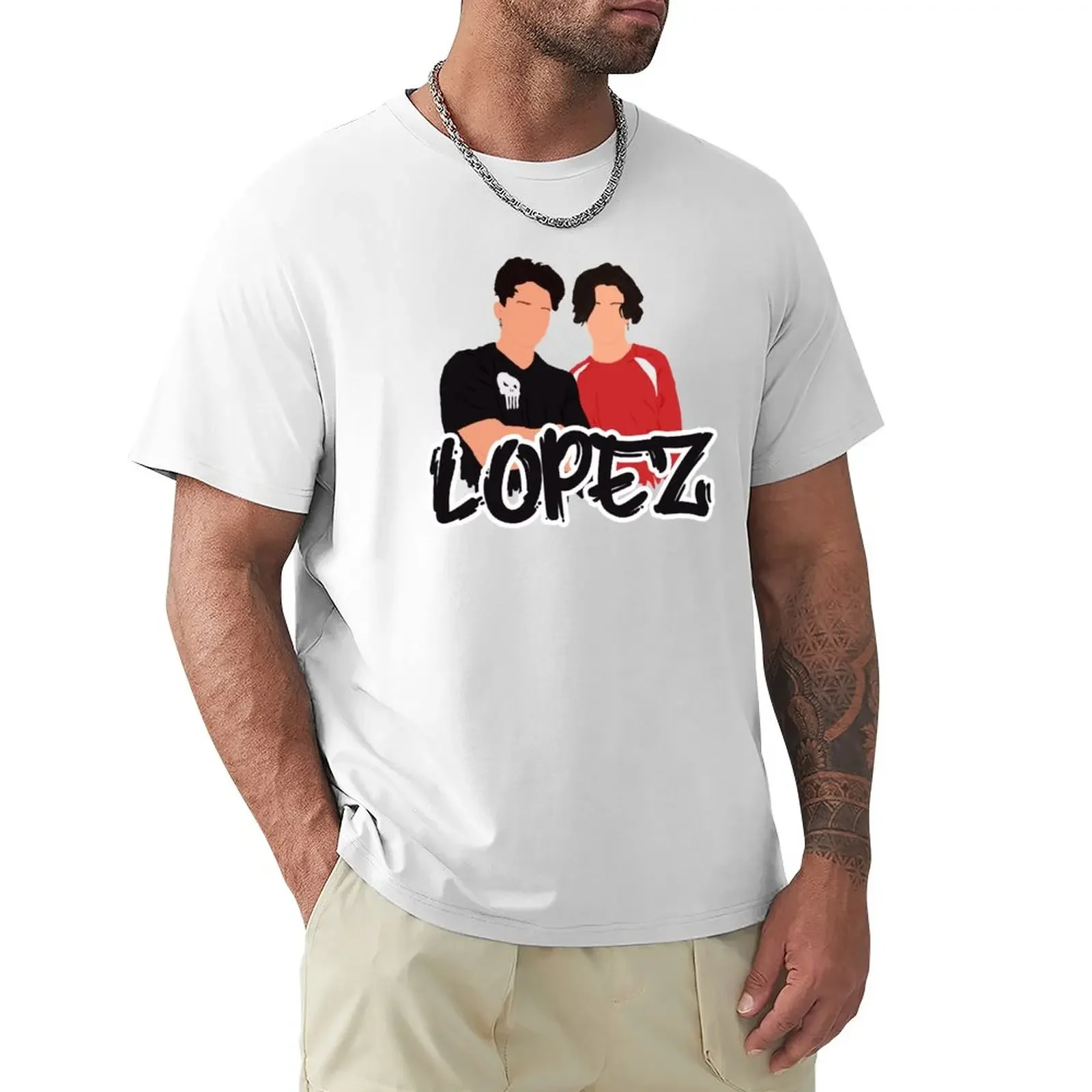 Lopez Brothers. T-Shirt oversized t shirt rapper graphic tees mens vintage t shirts