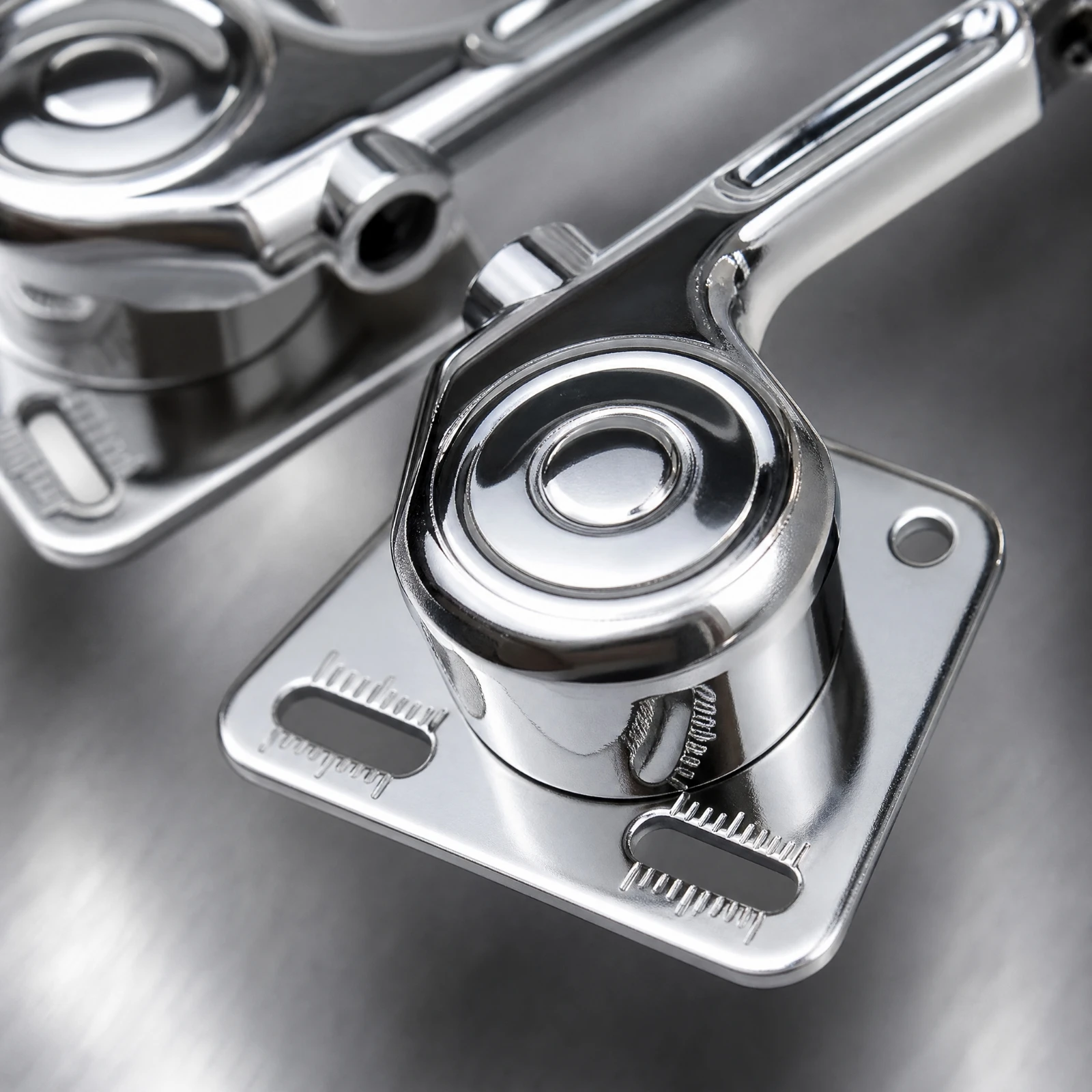 Cabinet Door Stay Chrome-Plated Hydraulic Hinge Support with Adjustable Pressure Screw Hardware for Small Platform Doors