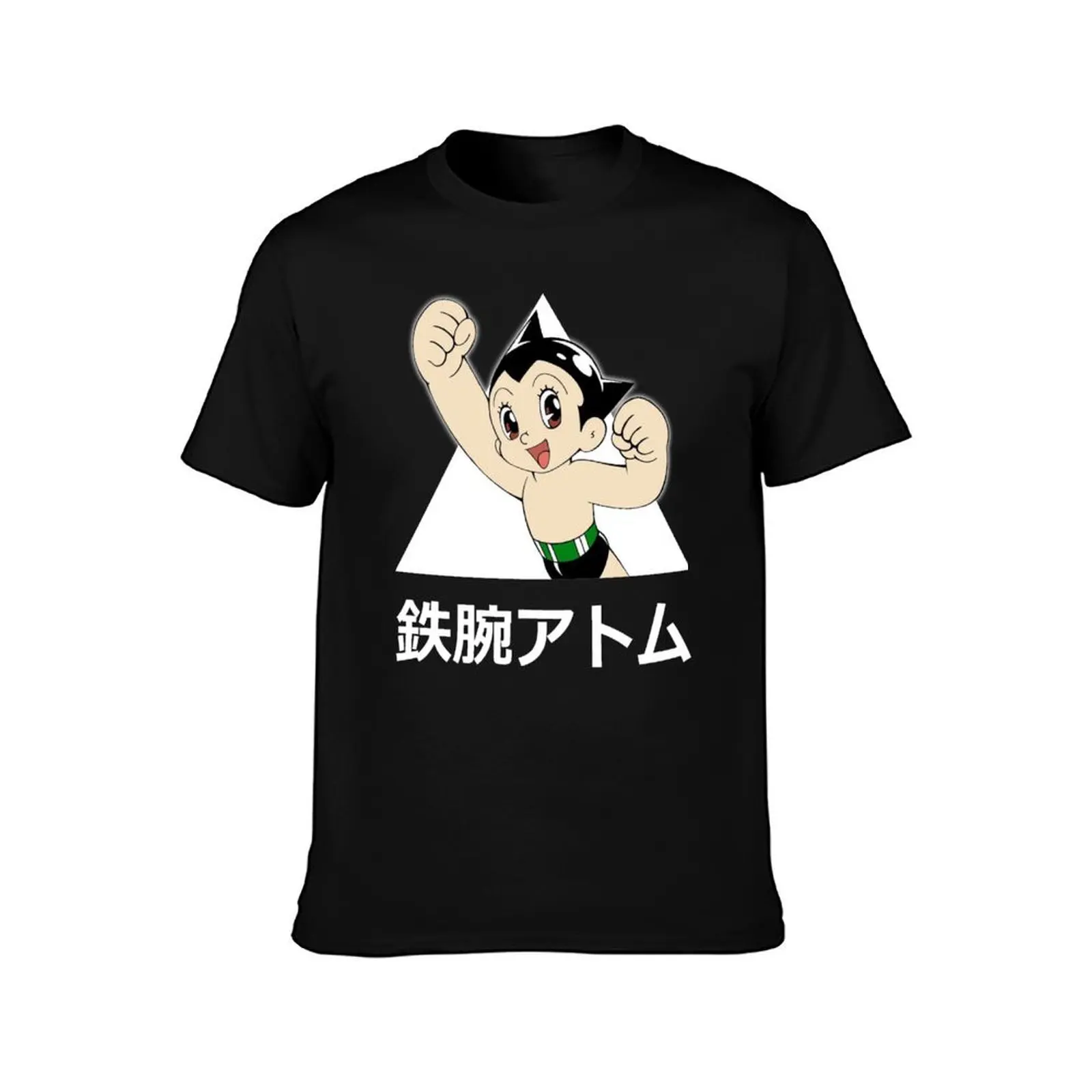 Astro Boy - Mighty Atom (Tetsuwan Atom) T-Shirt, Summer Casual Cotton Tee, Oversized Streetwear Tops, Vintage Graphic Print