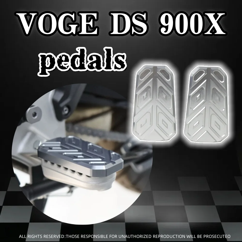 

Для модификации мотоцикла VOGE DS900X DSX900 увеличенная передняя и задняя подставка для ног, противоскользящее увеличенное сиденье, модифицированный расширенный тормоз