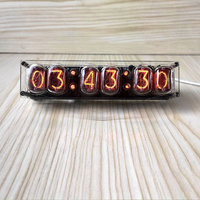 6Bit Glow Clock Creative Home IN-12 Clock Digital Nixie Clock Without  IN12 Tube