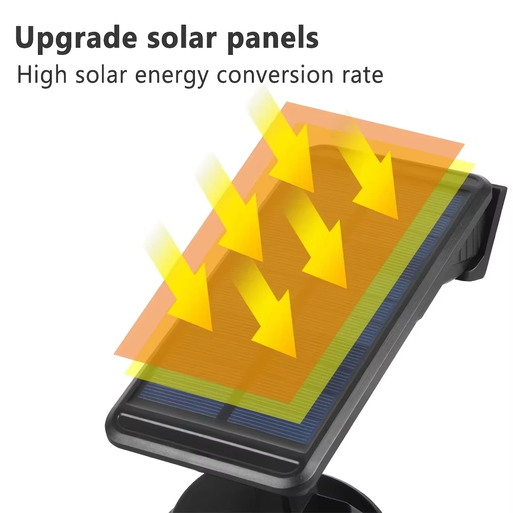 LED Induction Solar LED Lights with 8M Colorful Fairy String Light Outdoor Waterproof Light High Brightness Courtyard Decoration