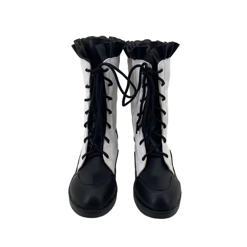 Nightcord at 25 Akiyama Mizuki Cosplay Shoes Short Boots Akiyama Mizuki Cosplay Costume Prop Shoes for Halloween Christmas