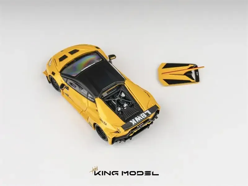 KING MODEL 1:64 LBWK Huracan LP610-4 Limited999 รถโมเดลDiecast