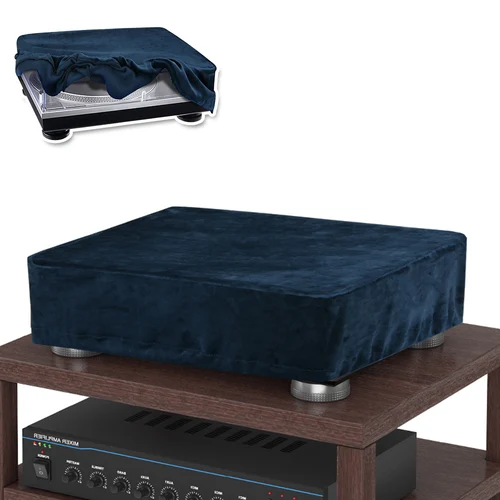 Cubierta protectora para tocadiscos Audio-Technica AT-LP120XUSB-BK, cubierta antipolvo para tocadiscos de vinilo, estuche de almacenamiento a prueba de polvo