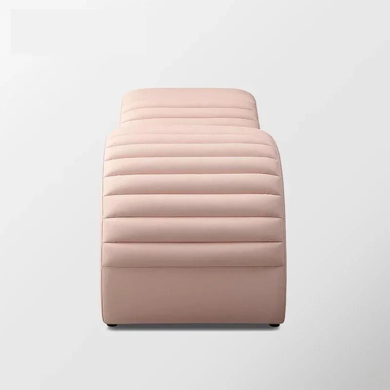 Modern Curved Eyelash Extension Massage Bed for Beauty Salon