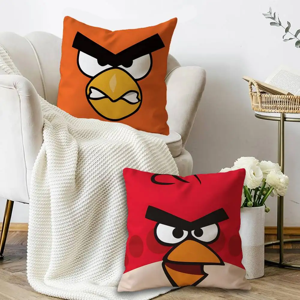 Cartoon Animation-Angry Birds pillow cover sofa cushion cover home room decoration children gift