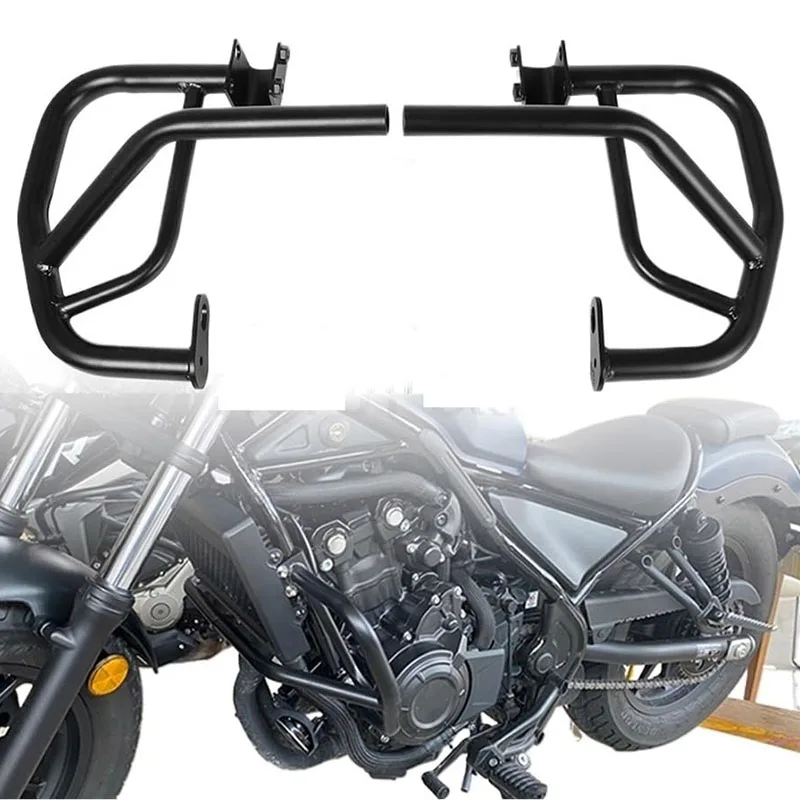

For Honda Rebel 500/300 CMX500/CMX300 2017-2021 Engine Guard Crash Bars Frame Protection Motorcycle Highway Bumper Accessories