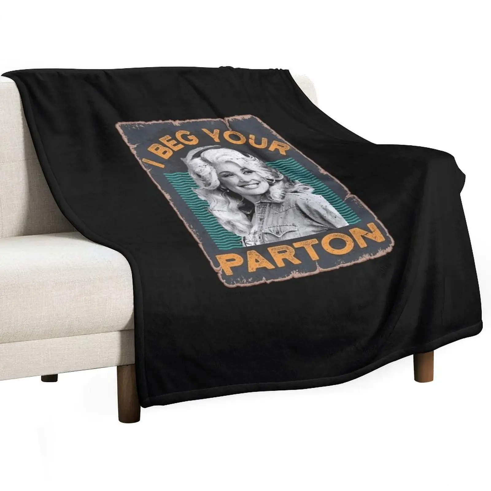 Dolly Parton Throw Blanket Decoratives Shaggy wednesday bed plaid Blankets