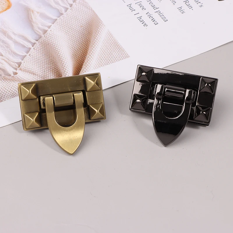 1Pc 4CM Metal Turn Twist Lock Buckles For DIY Women Handbag Bag Purse Hardware Closure Clasp Bags Parts Accessories