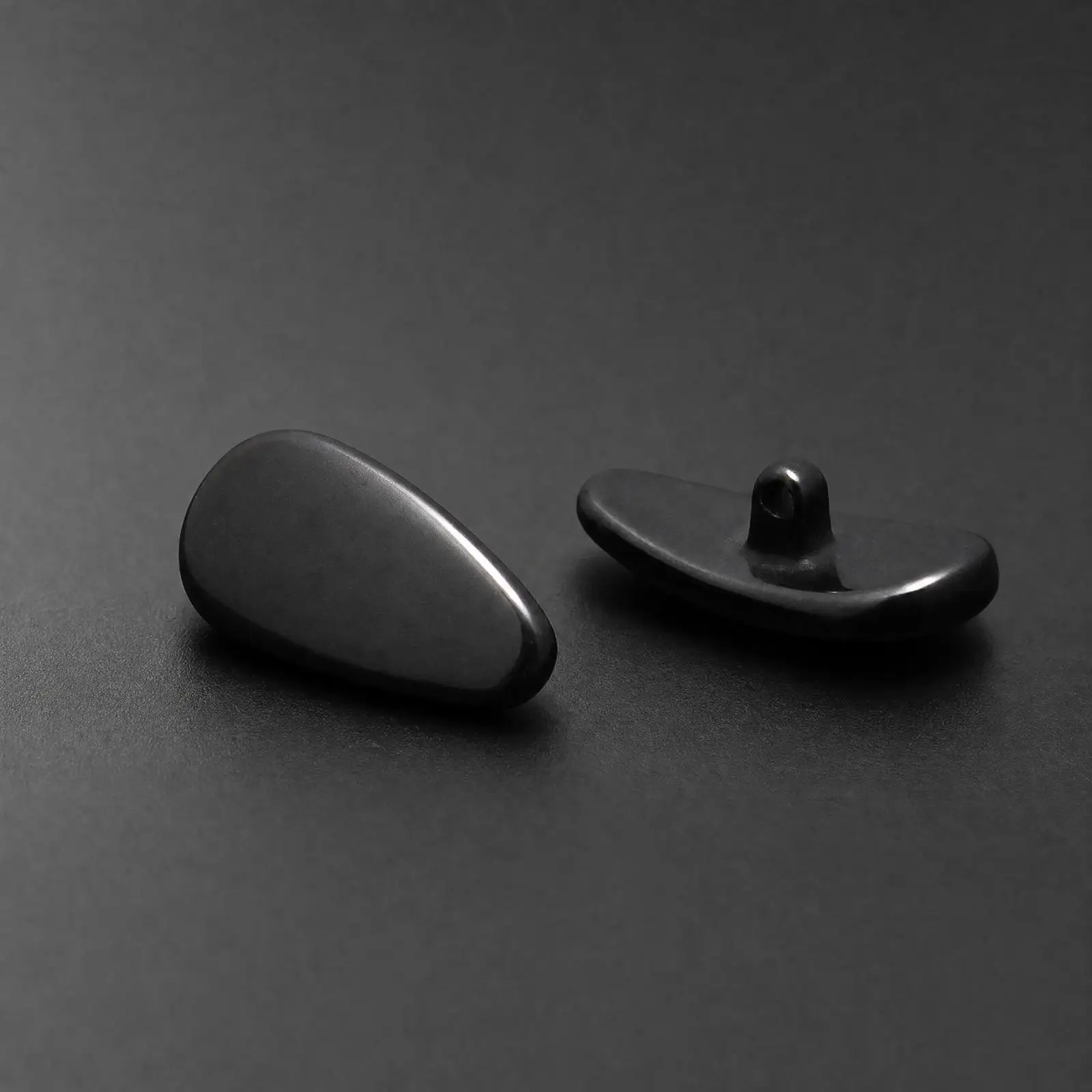 Ceramic Eyeglass Nose Pads Replacement Hardware Smooth Glide Surface for Standard Push in Frames