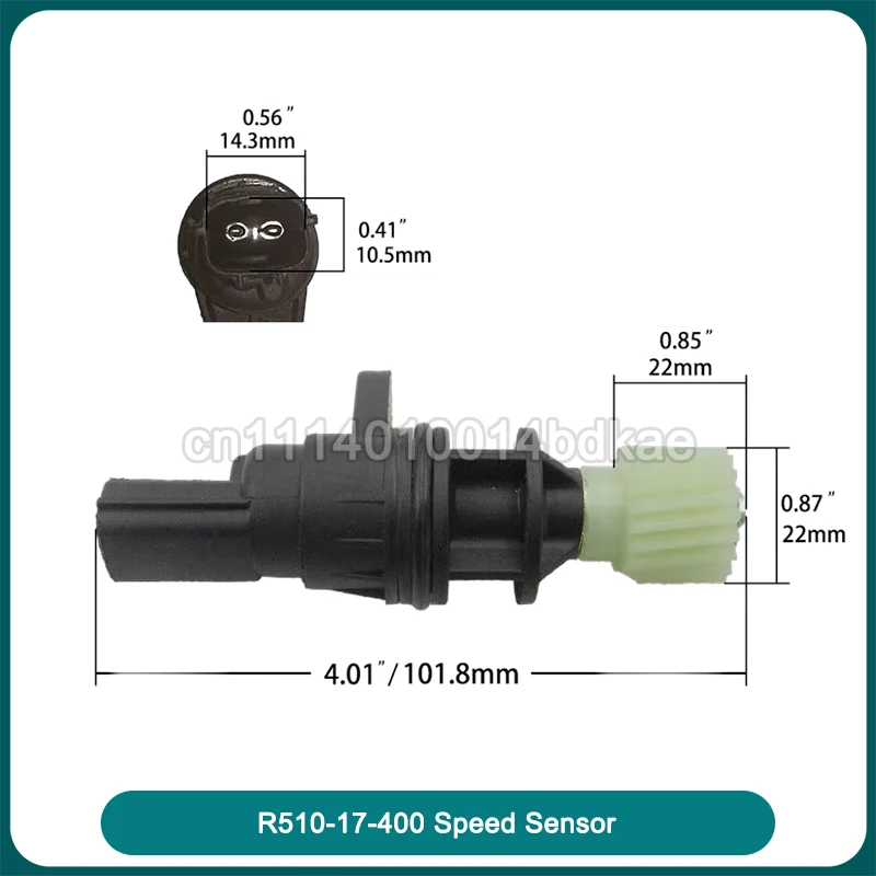 R510-17-400 R51017400 M5AC17400 R510 17 400 Transmission Speed Sensor 19 Teeth Signal Component Vehicle System Auto Accessory