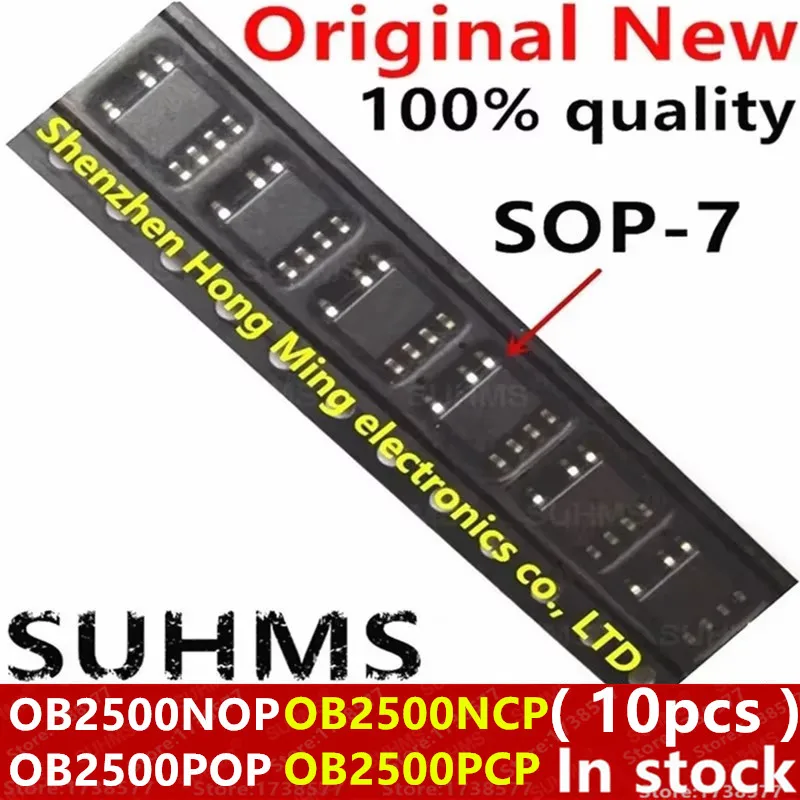 (10piece) 100% New OB2500NCP OB2500PCP sop-7 OB2500NOP OB2500POP sop-8