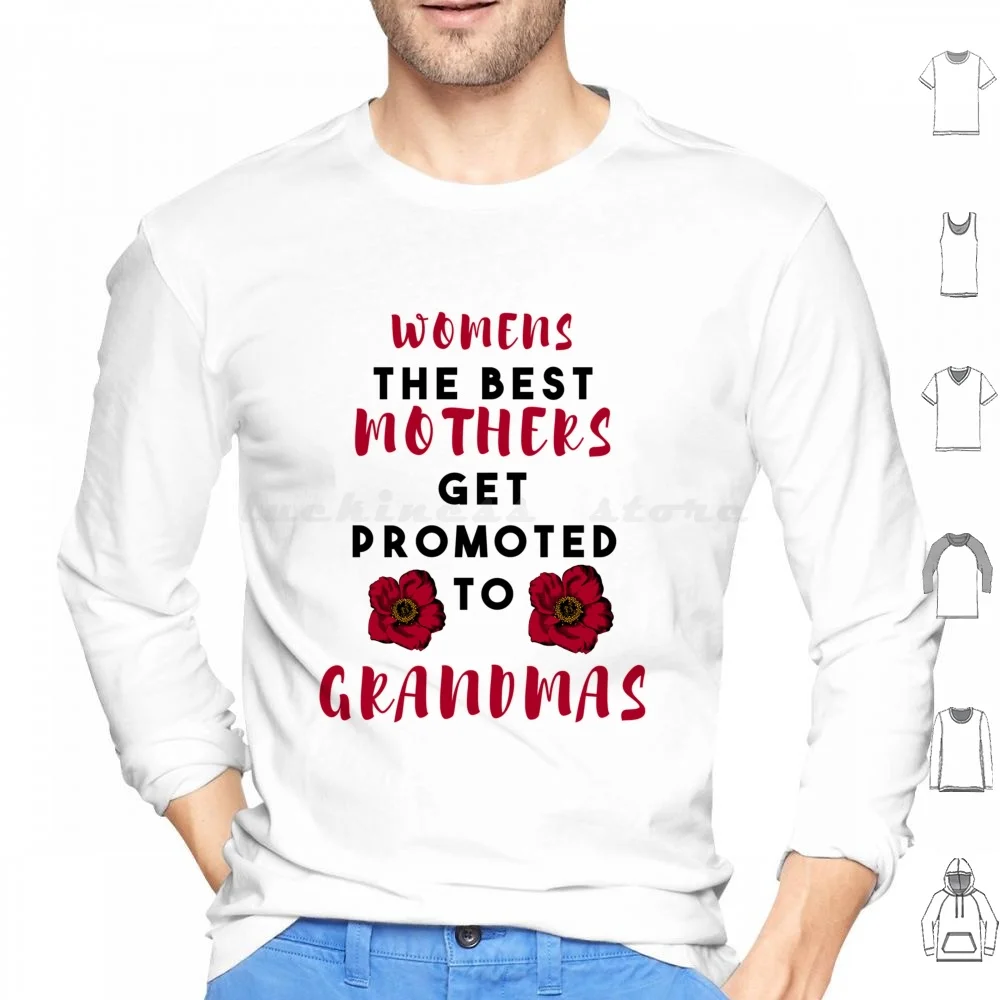 Womens Promoted To Grandma Est 2020 Best Funny Gift Hoodie cotton Long Sleeve Grandma Est Funny Novelty Crazy Dog 100