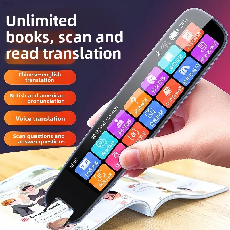 

For Pen Professor General Tutoring Learning Pen English Point Reading Pen Offline Universal Scanning Dictionary