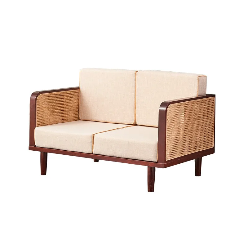 American sofa, living room double vine sofa, household sofa