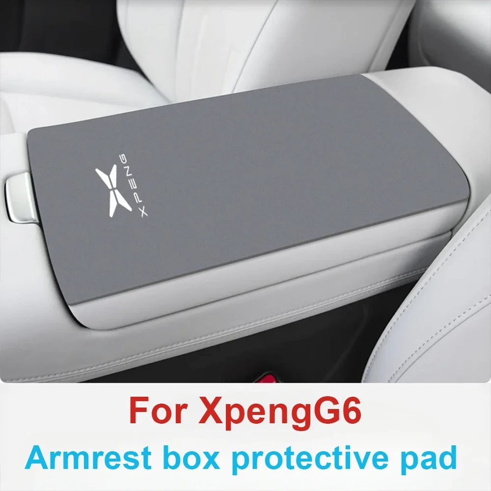 For XPeng Xiaopeng G6 Dedicated Center Console Armrest Box Protective Cover Anti Slip And Wear-Resistant Pad Automotive Interior
