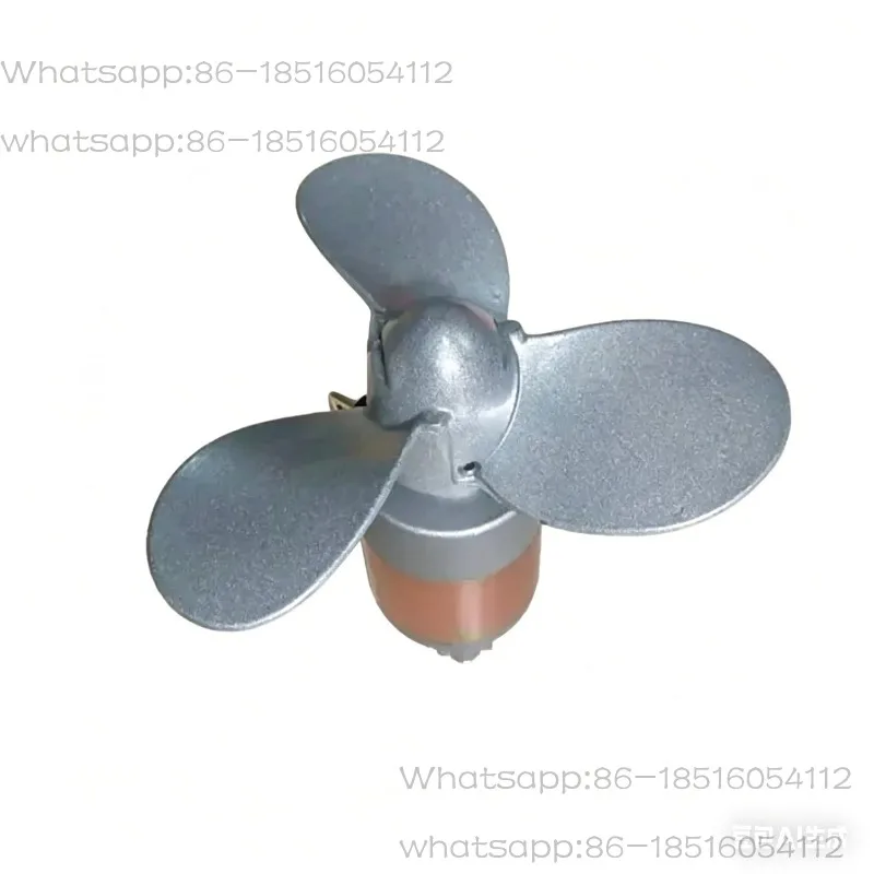 DIY Electric Outboard Motor Propeller 500W/200W Hanging Propeller Rubber Boat 12V Underwater Motor Propeller