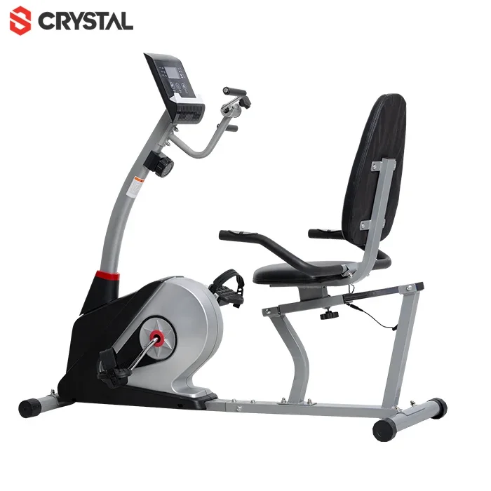 SJ-3508 Gym Equipment Spin Bike Elliptical Trainer Resistance Band Exercise Bicycle Recumbent Bike with Seat