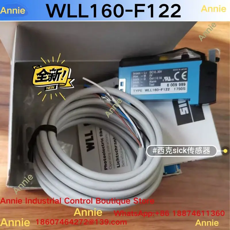 

Brand new photoelectric switch WLL160-F122, product number: 6009989