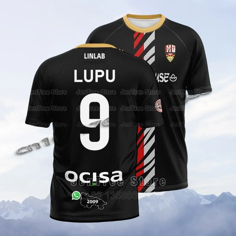 

Men Retro Jersey T-Shirt Women Sports Top Children Casual Short-Sleeved T-Shirt High-Definition Printing Breathable Shirt