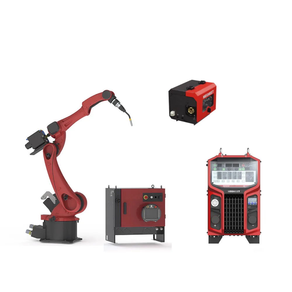 Intelligent MIG Welding Solution Robot Mig Welding Protect 1500mm 1800mm 2000mm Arm Length Industrial Robot
