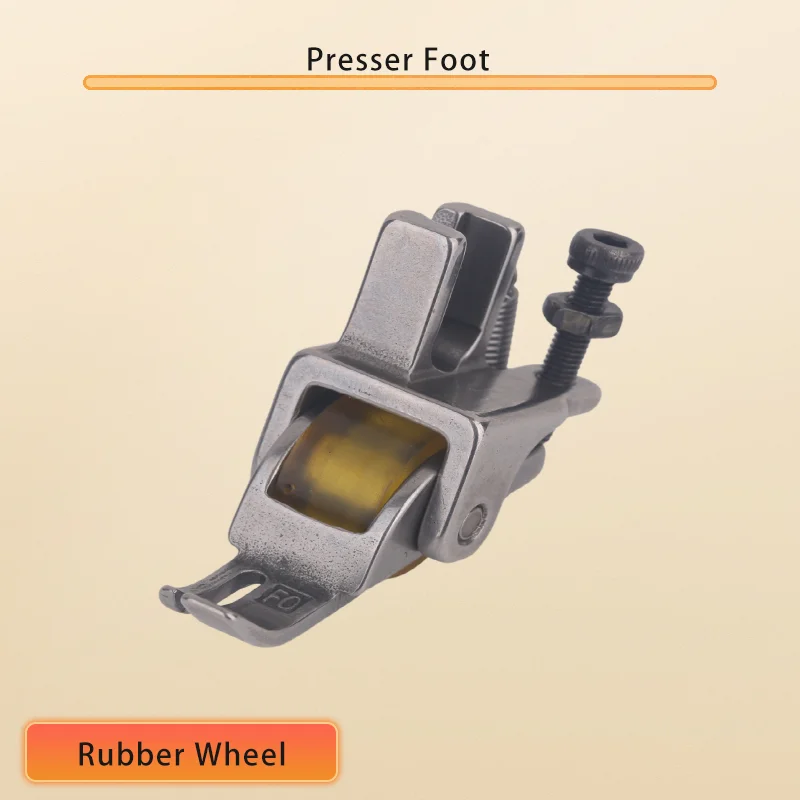 LEATHER Wrinkle-resistant Toothpick Wheels For New Flatbed Zipper RollersSmall Presser Foot