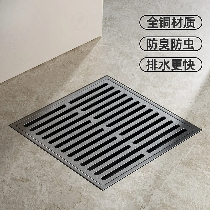 brass-invisible-floor-drain-tile-insert-design-anti-odor-anti-backflow-drain-for-bathroom-shower-room