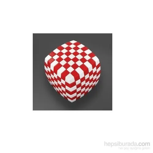 V-cube 7 ilusão vermelho-branco