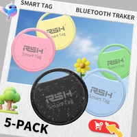 RSH-rastreador GPS antipérdida de seguridad, localizador Android para Xiaomi, posicionamiento Global, bolso para niños, billetera, buscador de coche, certificado por Google, 5 uds.
