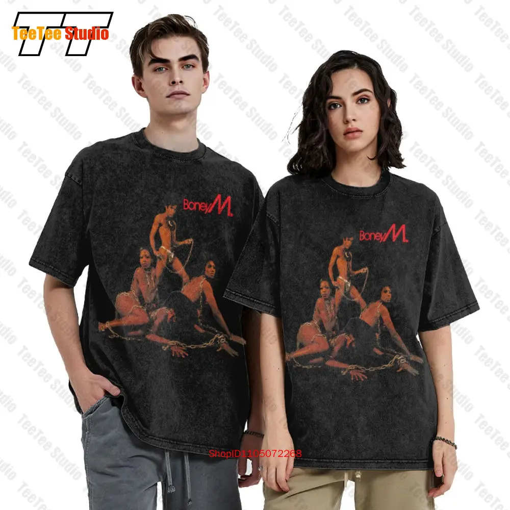 Sale Boney M Love For Dtg Print Men Vintage Oversized T-Shirt White L ROR8