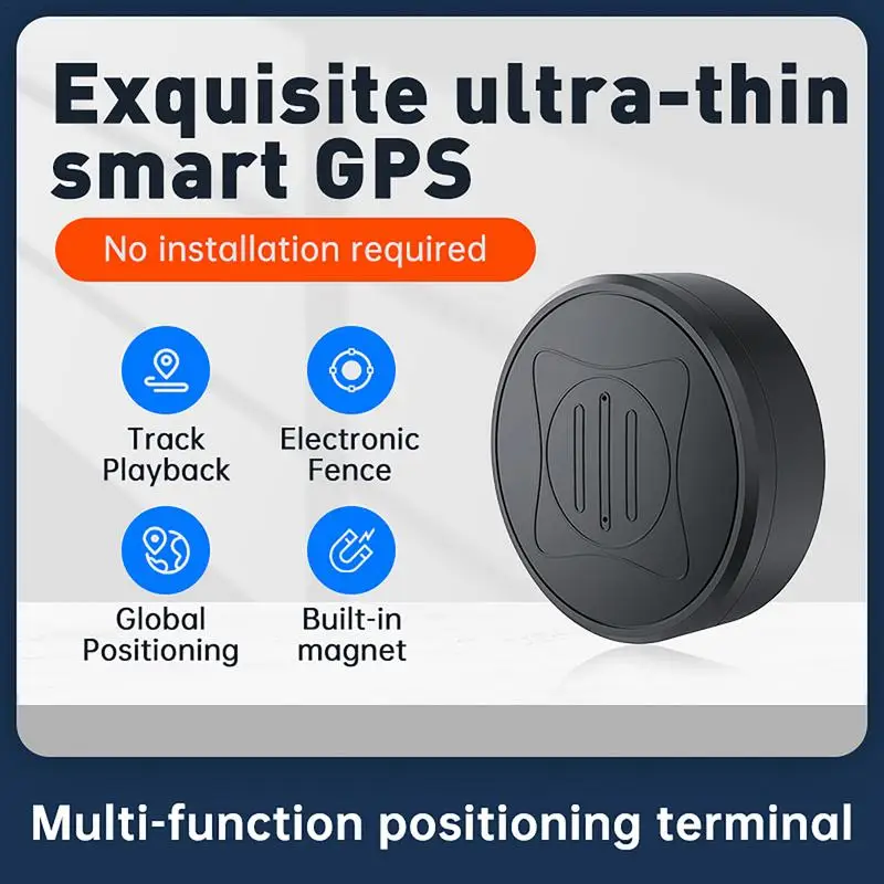 Car Anti Theft Tracker Real-Time Anti-Theft GPS Locator With Magnet Track Playback Tracking Devices Anti Lost Tracker For