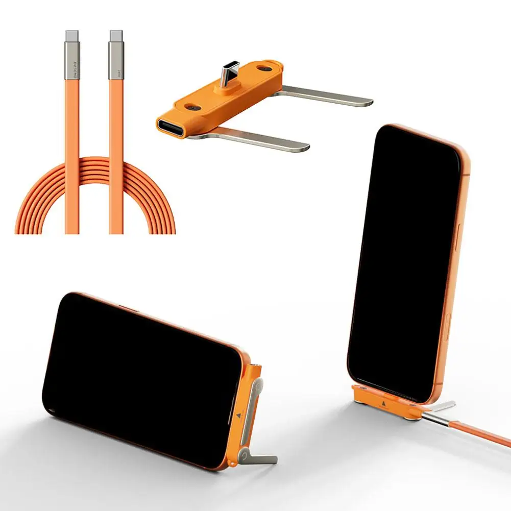 For Basemo invisible Holder Charger 240W Super Fast Charging 360 ° Rotating Invisible Bracket Detachable 2-in-1 Charging Cable