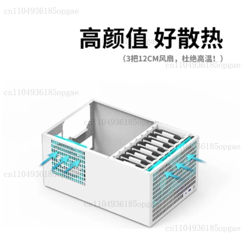 B10 10 Disk NAS Chassis ATX Large Power ATX Full High PCIe Black Synology AIO Storage Service