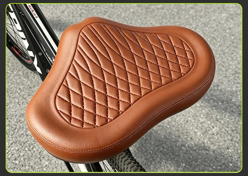 Geeignet für Xidesheng Mountainbike-Sattelkissen, ultraweiches Sattelkissen, komfortables Sattelkissen, Sitz vergrößert und verbreitert. – Detail 11