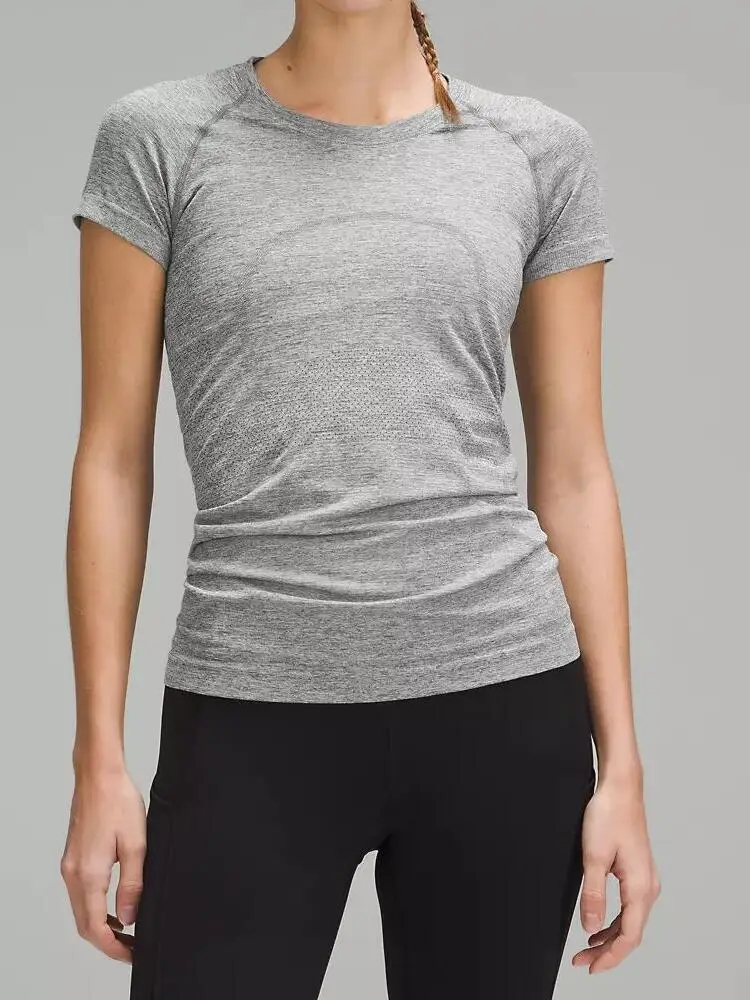 

Женская одежда для йоги, бега, фитнеса, футболки ort Sve, дышащие летние впитывающие пот спортивные топы