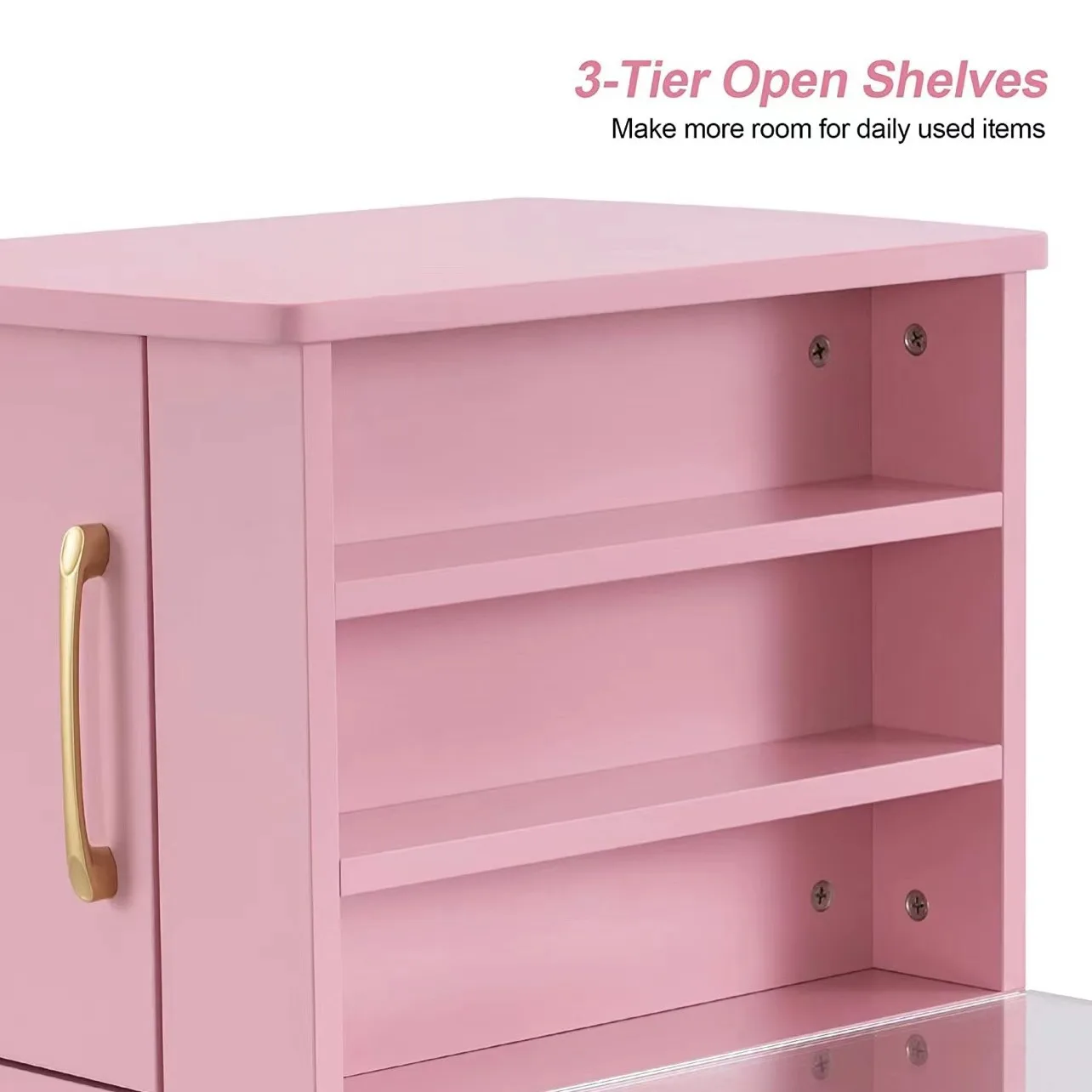 

Мобильный новый розовый маникюрный верстак для маникюра, татуировки бровей, маникюрный стол