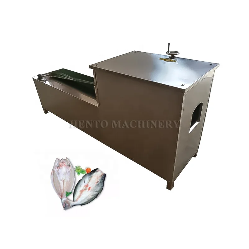 High Automation Machines for Cleaning Fish / Fish Back Cutting Machine / Automatic Fish Gutting Machine