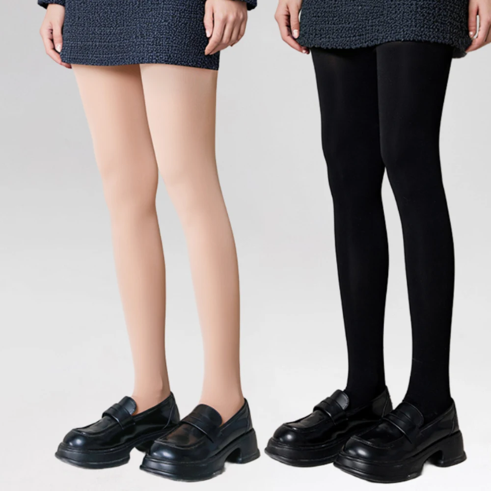 

Kave 2 Pairs Sexy 80D Tights Tear-Resistant Unbreakable Silk Stockings for Women High-Elasticity Slim Leggings Velvet Pantyhose