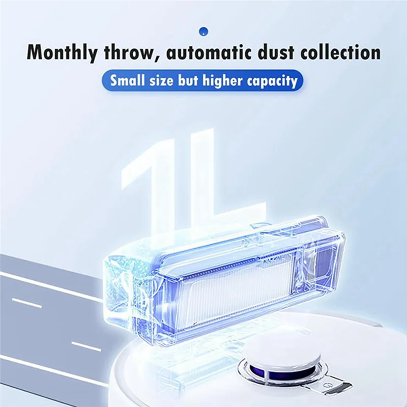 

4PCS Replacmenet Dust Bags With HEPA Filter For NARWAL Freo X Plus Robot Vacuum Cleaner Spare Parts 2-In-1 Bag-New