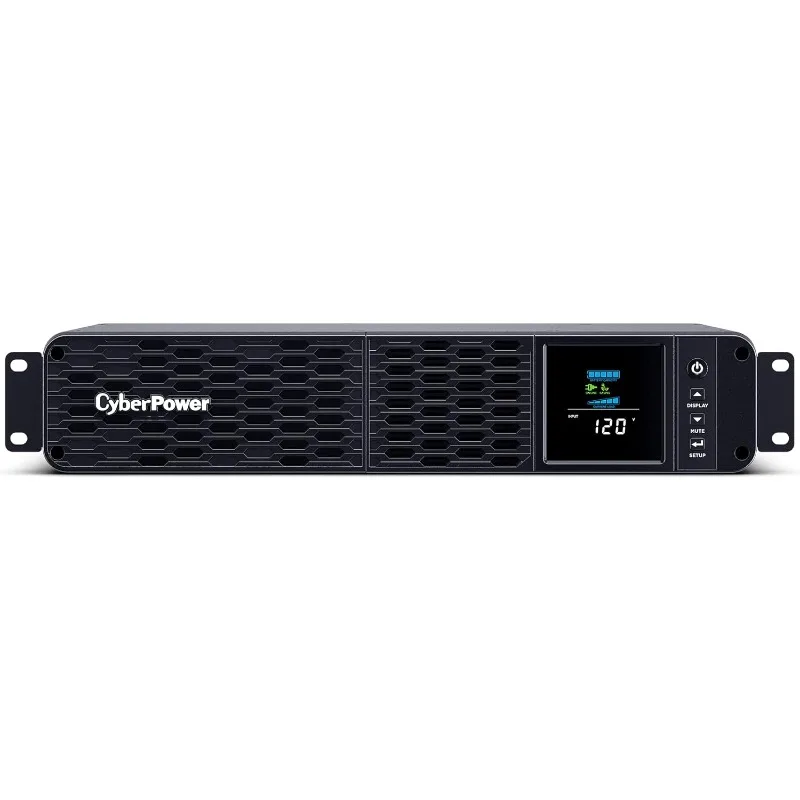 CP1500PFCRM2U PFC Sinewave UPS System, 1500VA/1000W, 8 Outlets, AVR, Short Depth 2U Rackmount US(Origin)