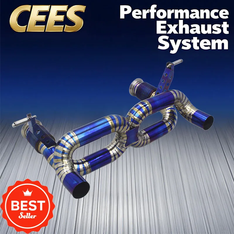 CEES Tuning Catback Exhaust for Lamborghini Huracan STO/EVO Spyder/Technica 5.2 2019-2024 Exhaust Pipes Car Exhaust System