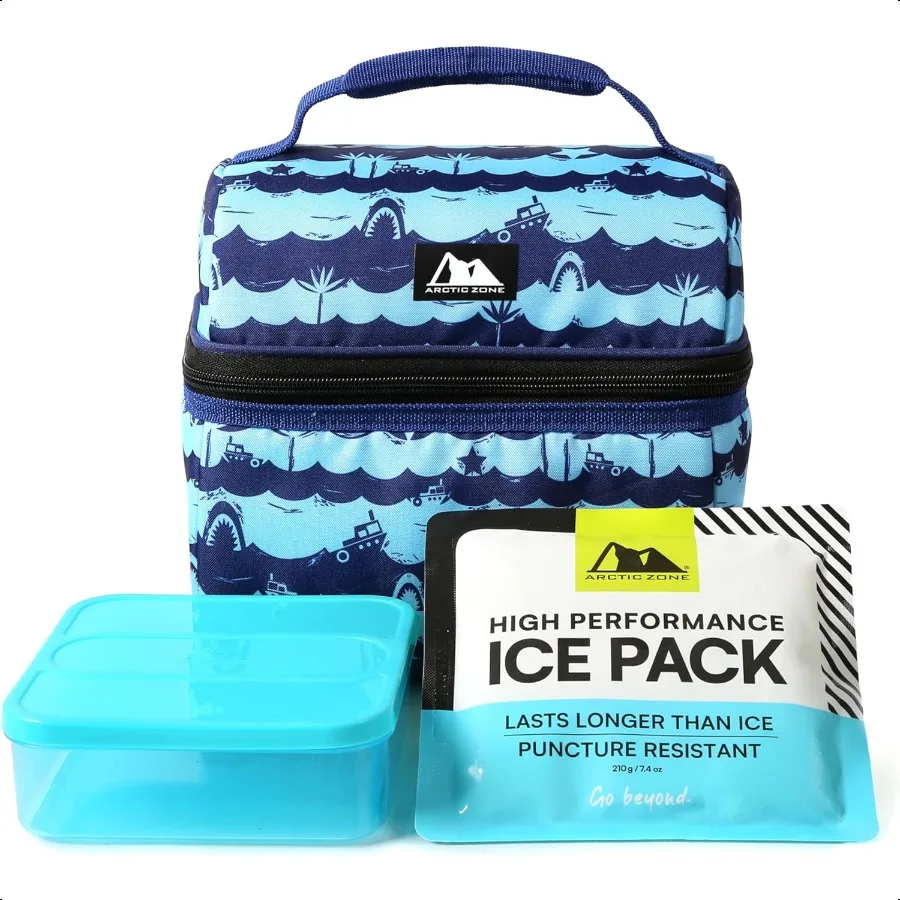 

Arctic Zone Lunch Bucket Combo with 210g Ice Pack and Sandwich Container Deep