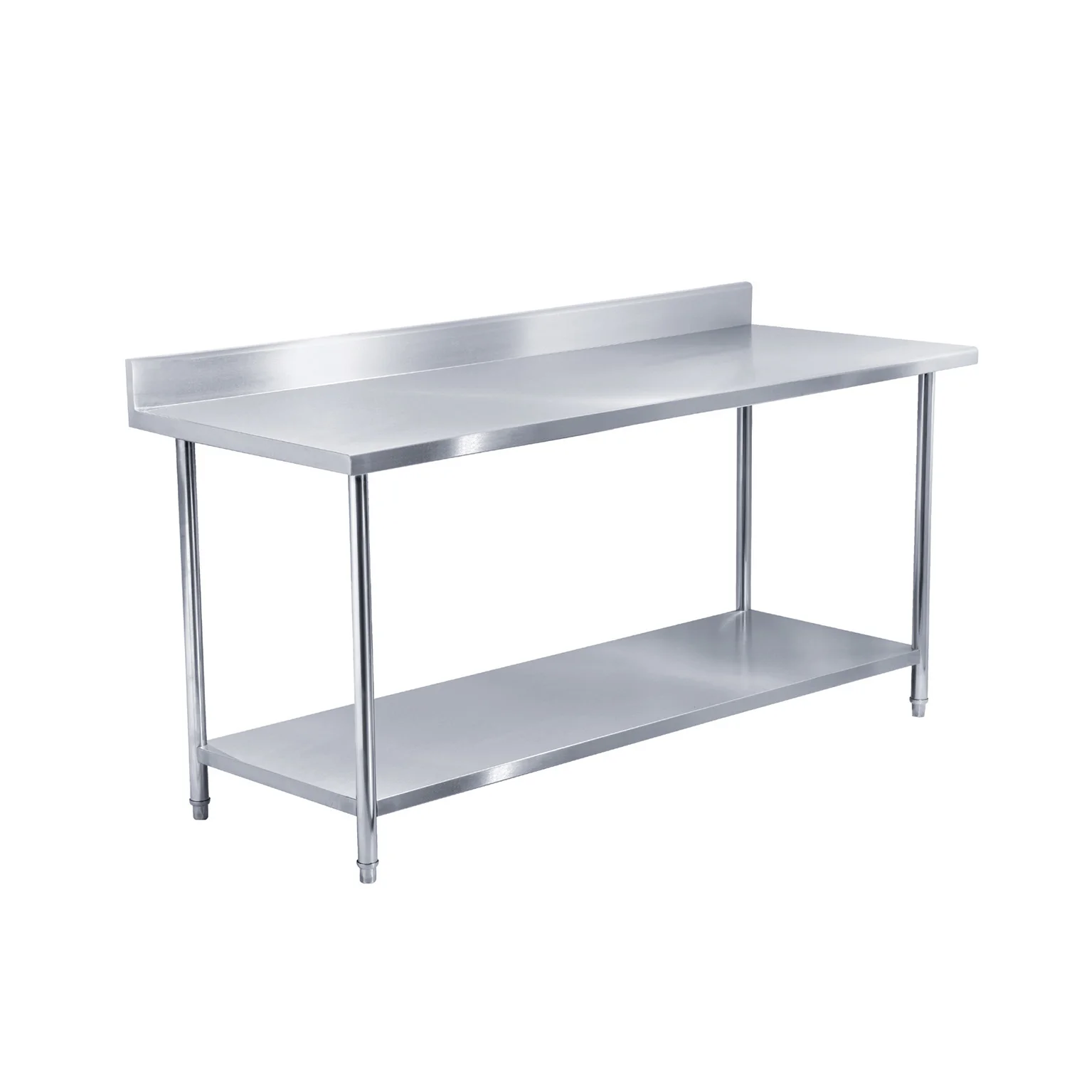 TT-BC303C 1.2M 2 Tier Stainless Steel Kitchen Assembly Line Working Table